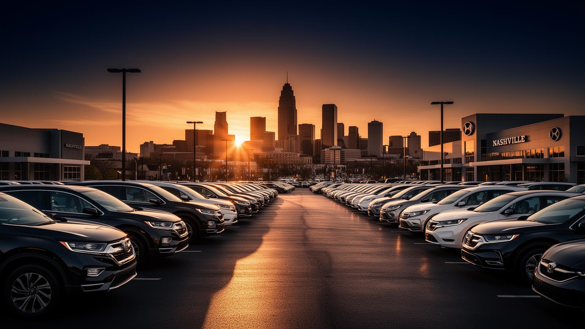 Taylor Auto Nashville dealership lot